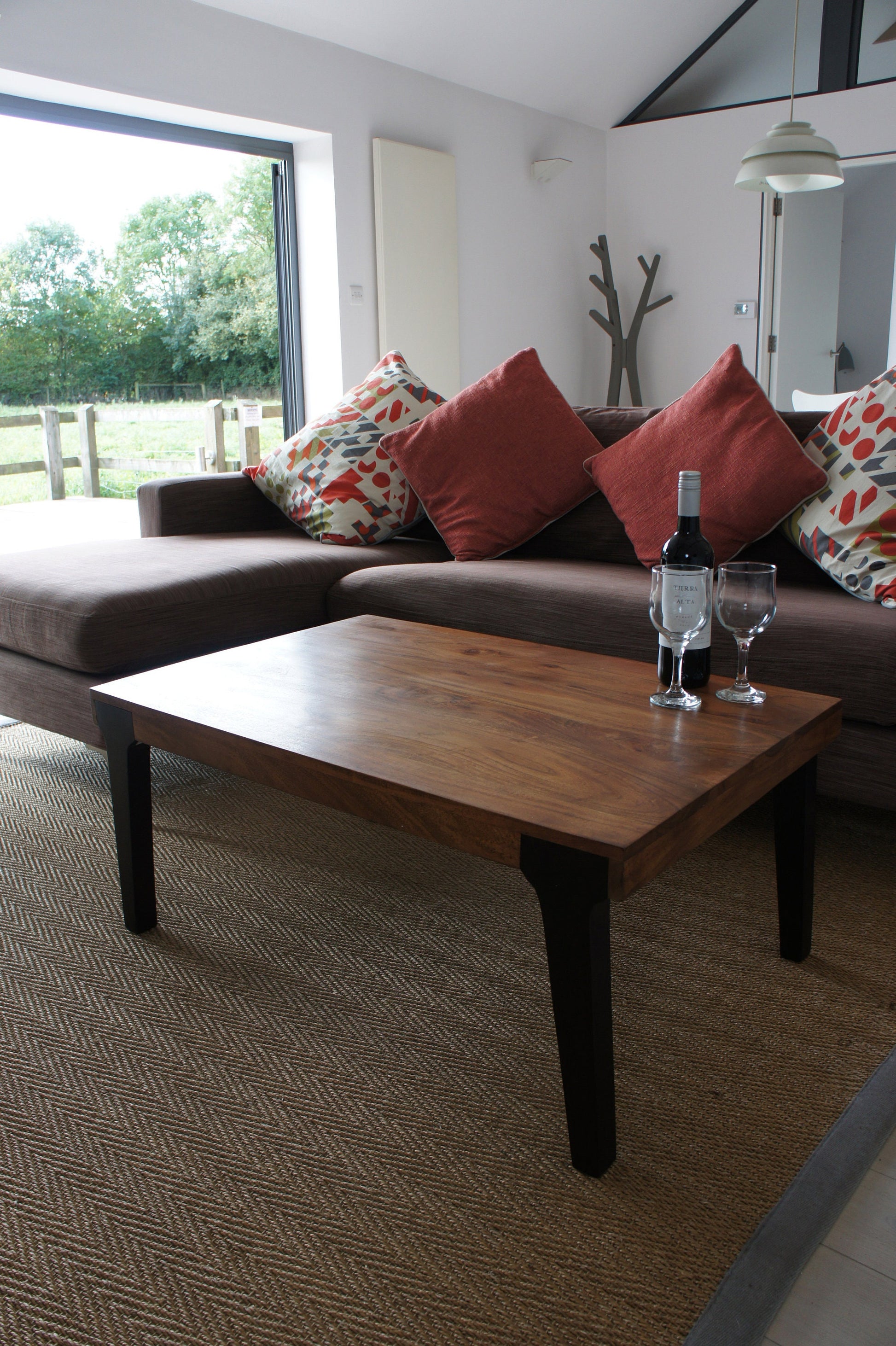 Hardwood Contempaory Coffee Table