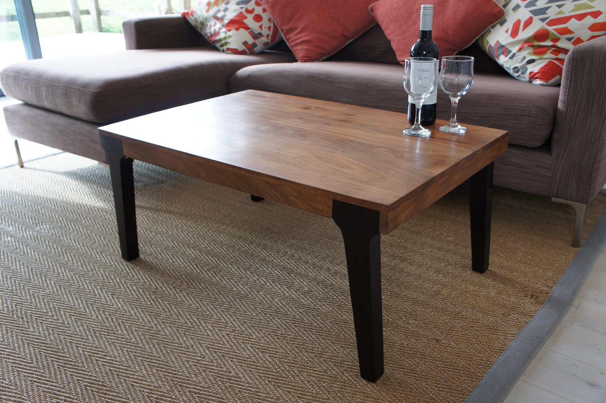 Hardwood Contempaory Coffee Table