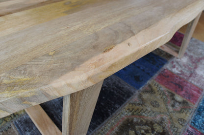 Coffee table Mango wood Raw edge