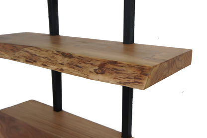 Wall Mounted Shelving Acacia wood Live Edge