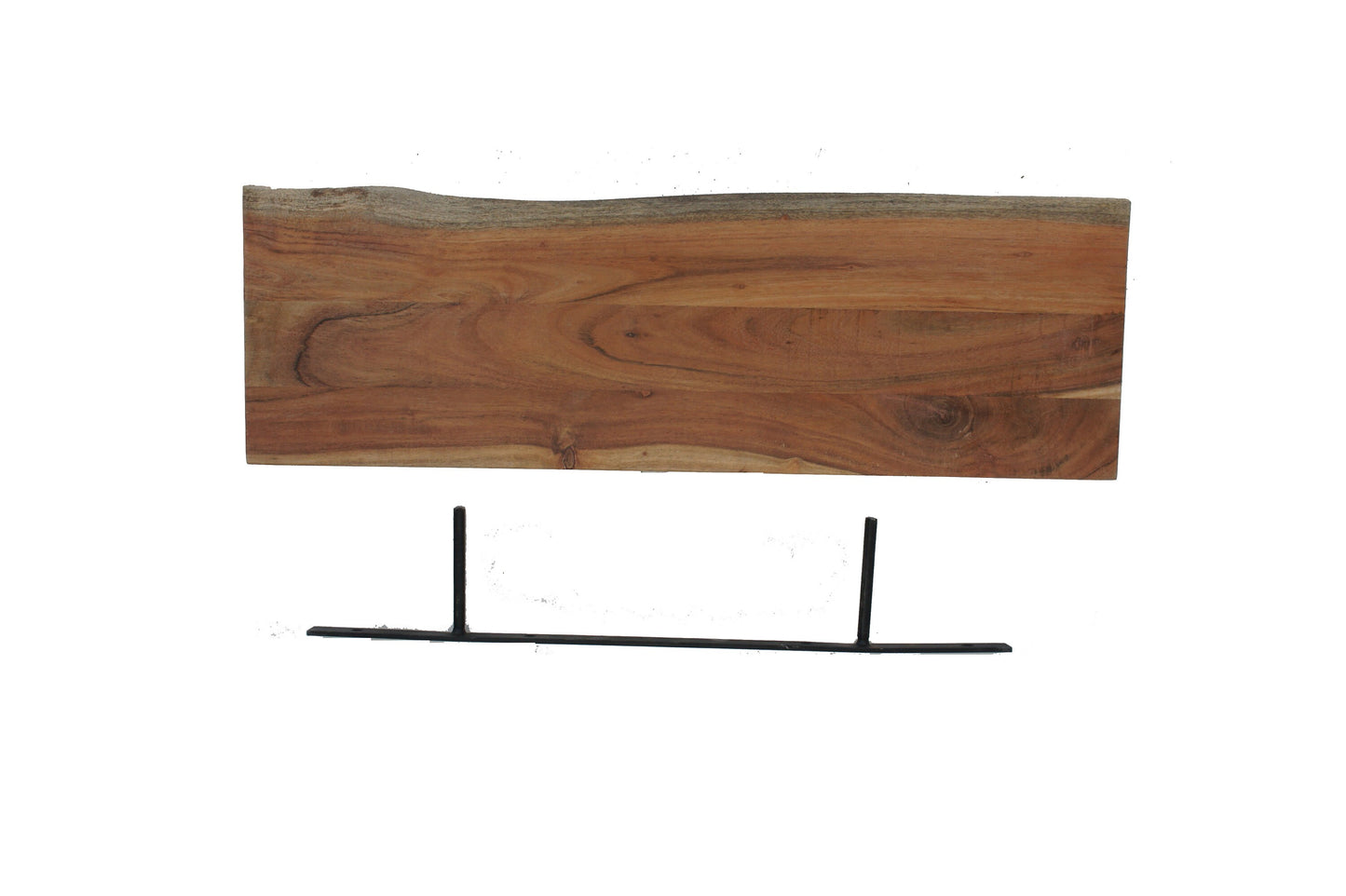 Floating Shelf Acacia wood Live edge set 3 71cm