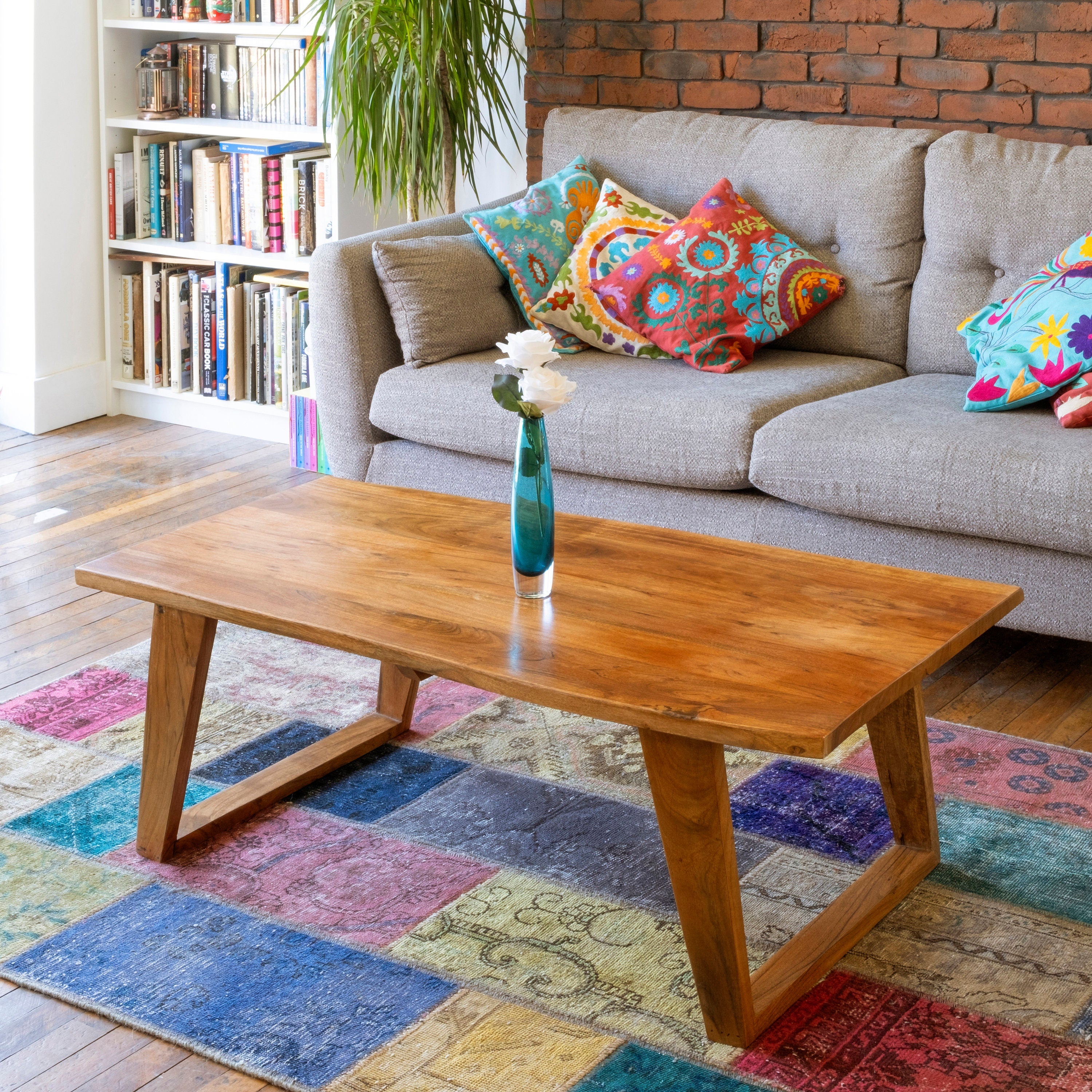 Coffee table Acacia Wood Raw Edge