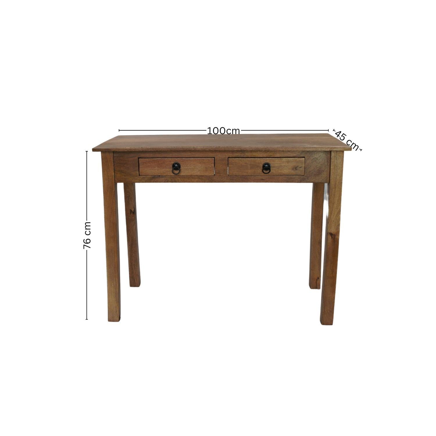 Acacia wood Handmade Shaker Console Table