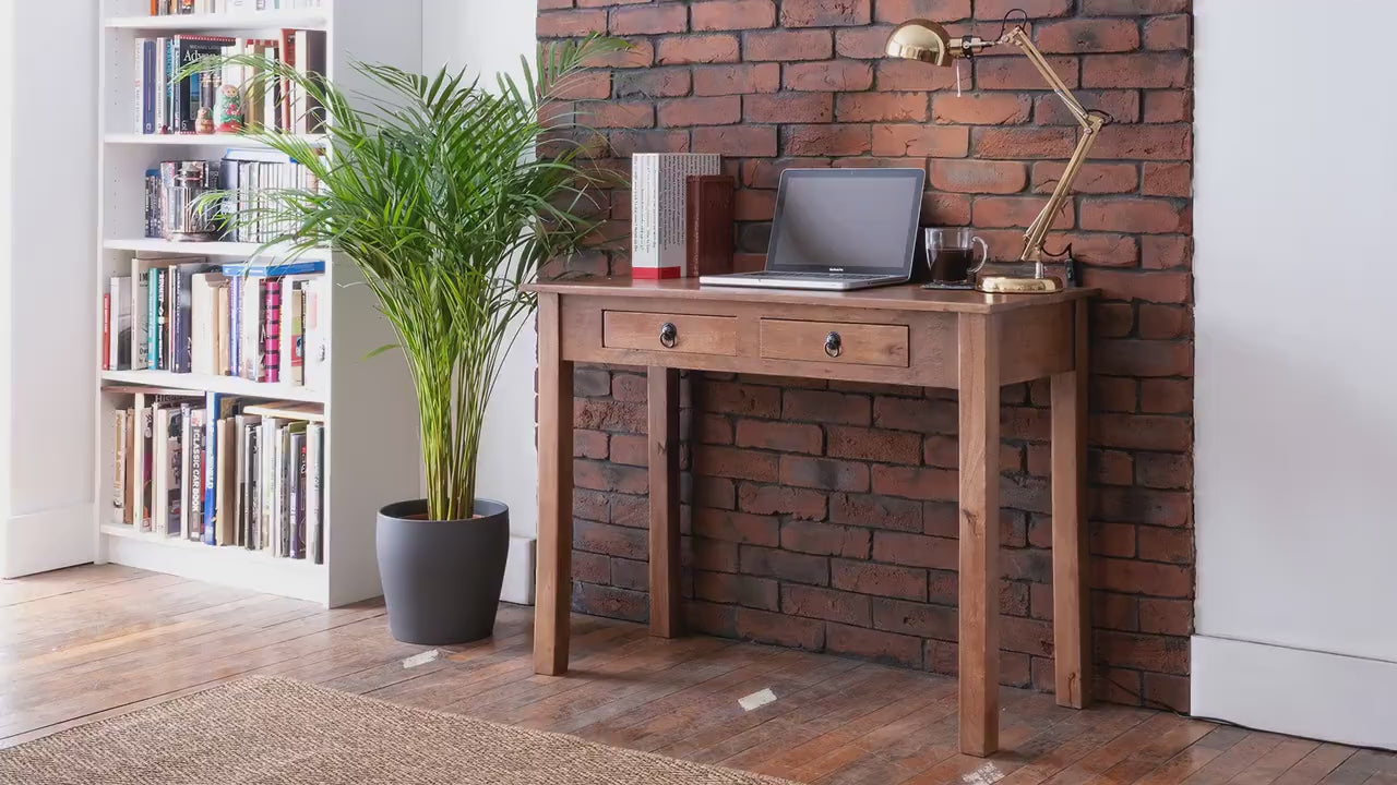 Acacia wood Handmade Shaker Console Table