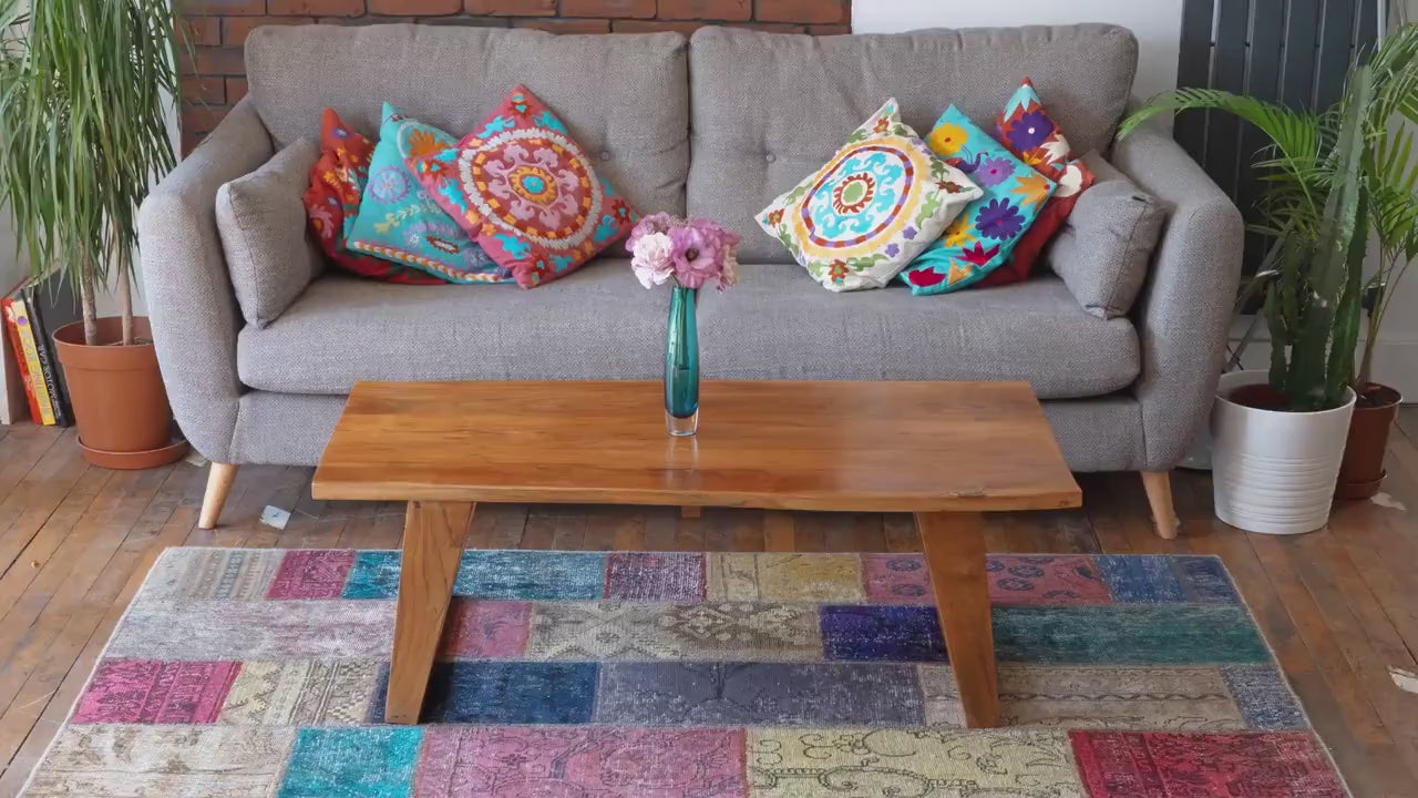 Coffee table Acacia Wood Raw Edge