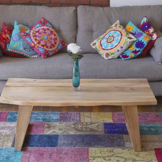 Coffee table Mango wood Raw edge